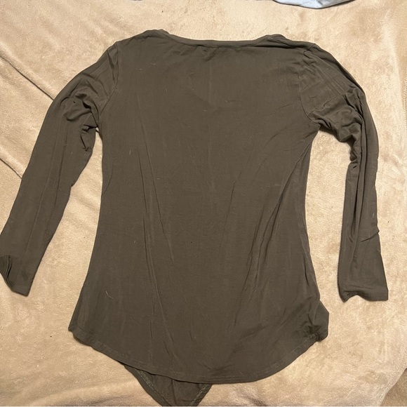 Joh Apparel -  Kelly Modal Knit Top - V Neck - Picture 2 of 4